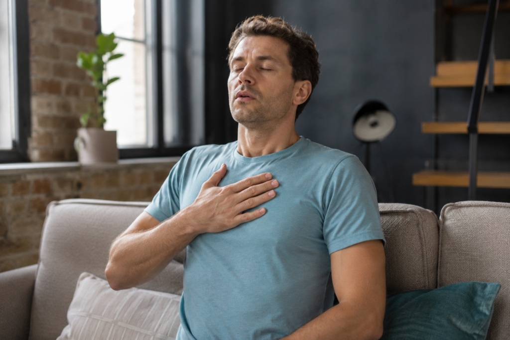 respiration par la poitrine