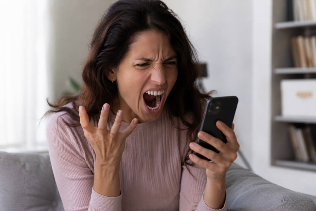 colère due par un stress chronique