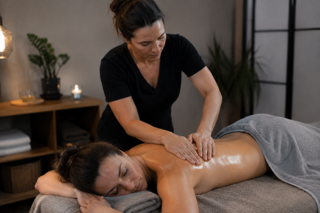 massage thérapeutique pour stress chronique