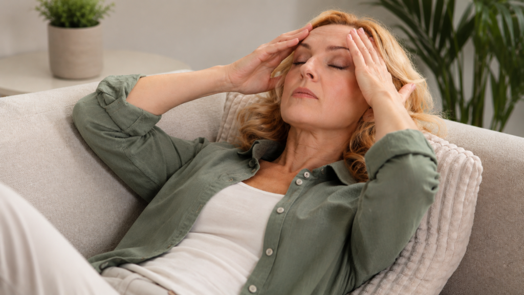 gonflement du corps après stress
