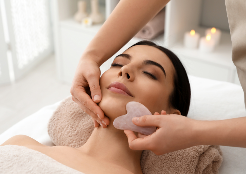 Gua sha du corps