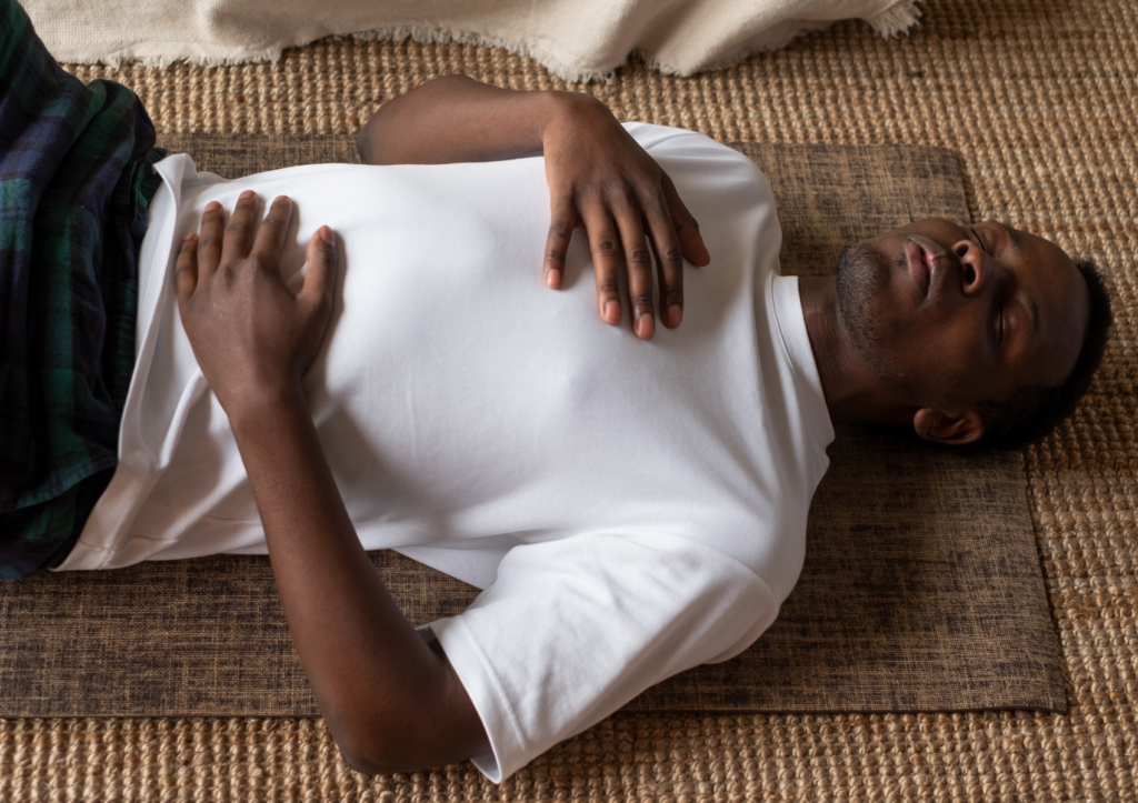 le massage du diaphragme