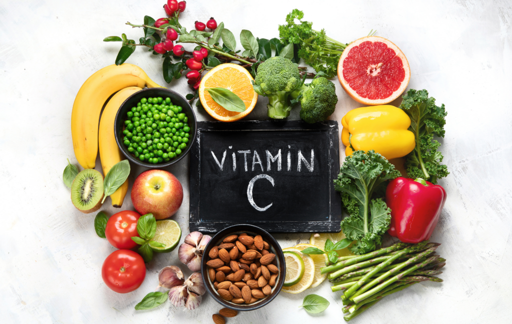 vitamine C fascias et alimentation